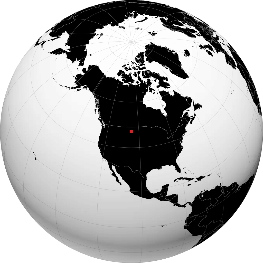 Glendive na globusie