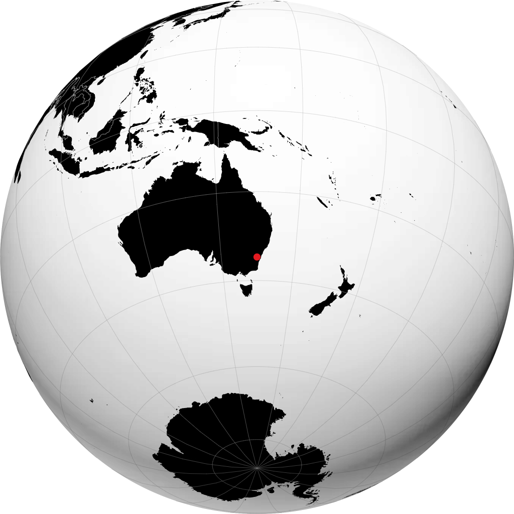 Goulburn na globusie