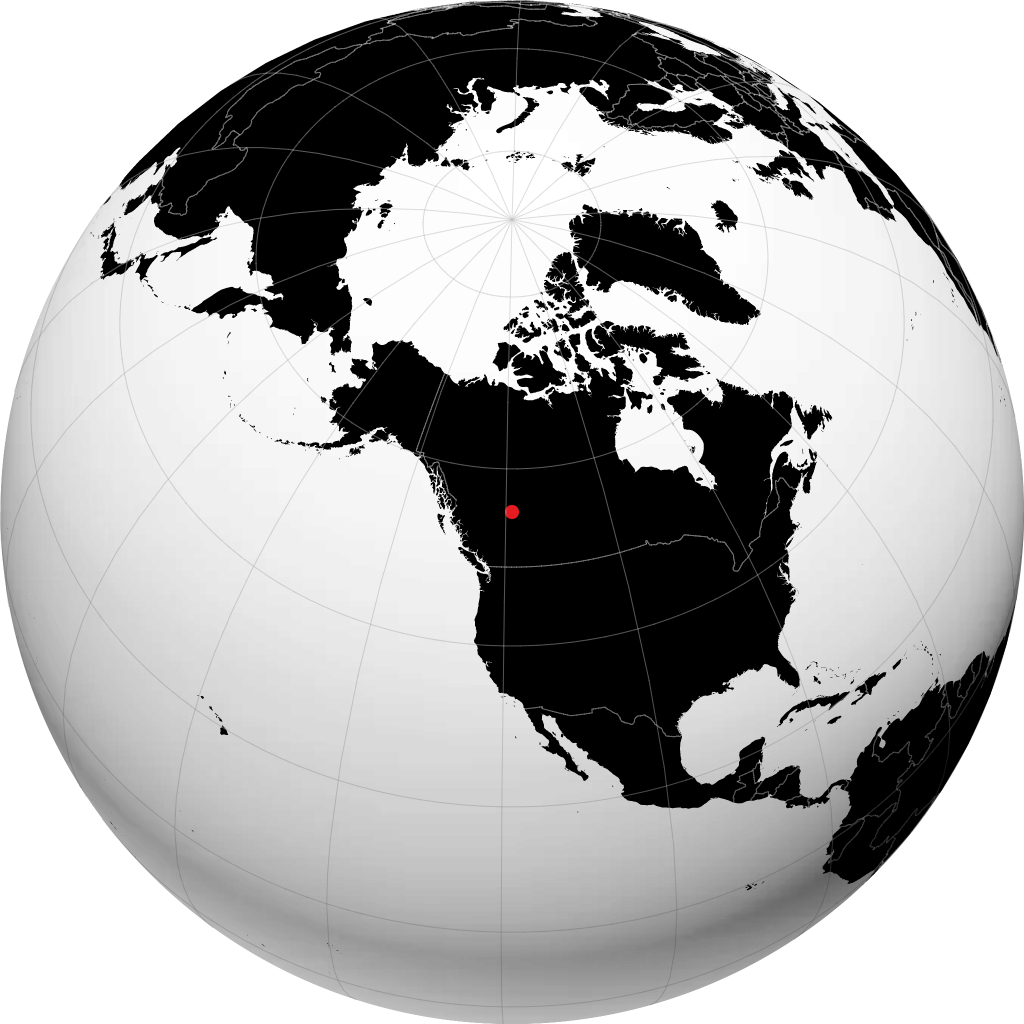 Grande Prairie na globusie