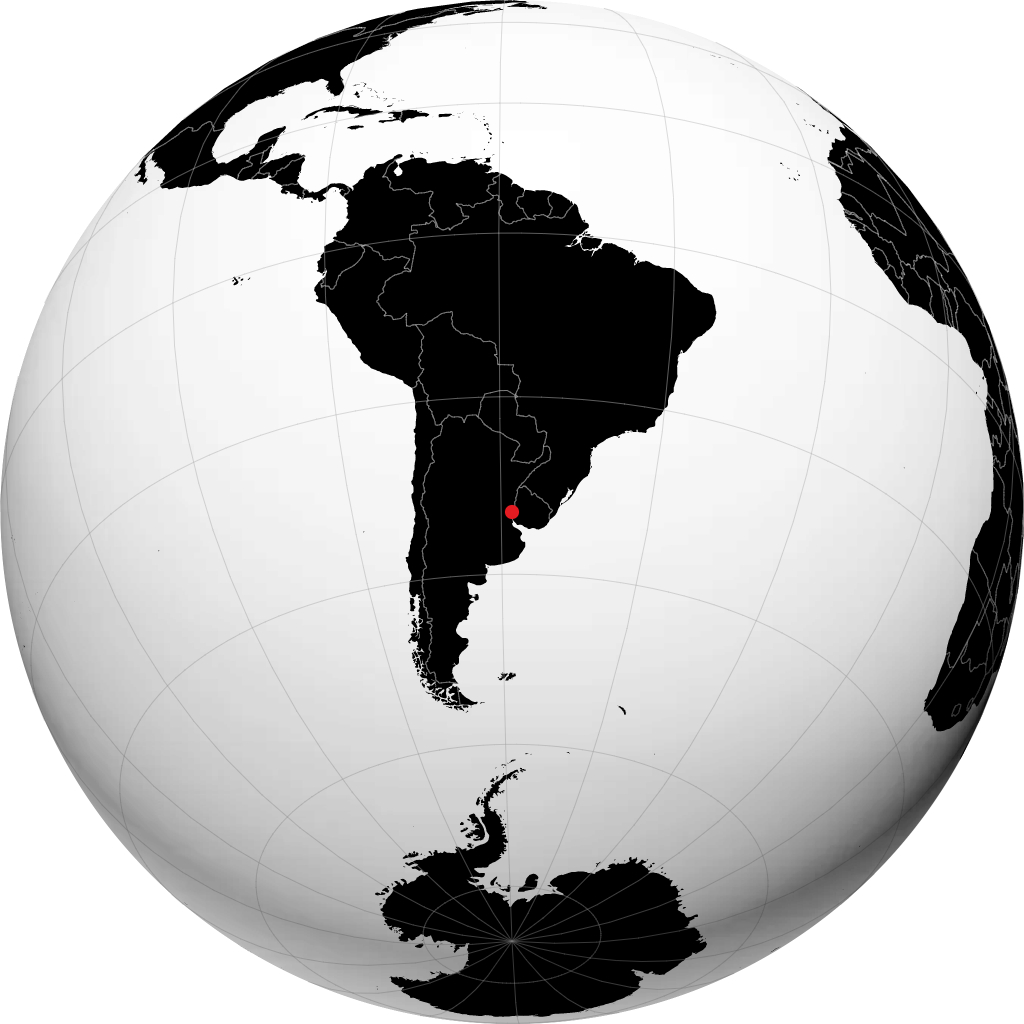 Gualeguaychú na globusie