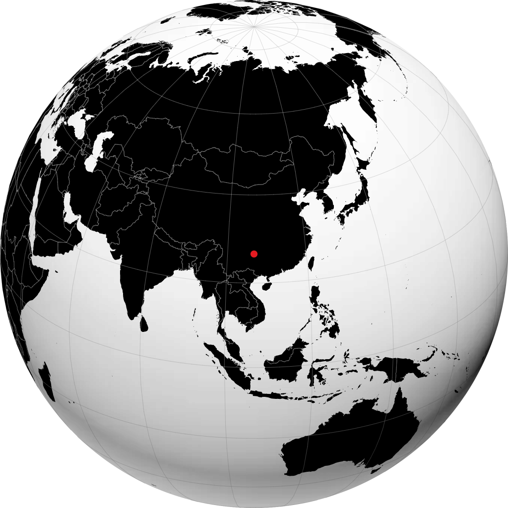 Guiyang na globusie