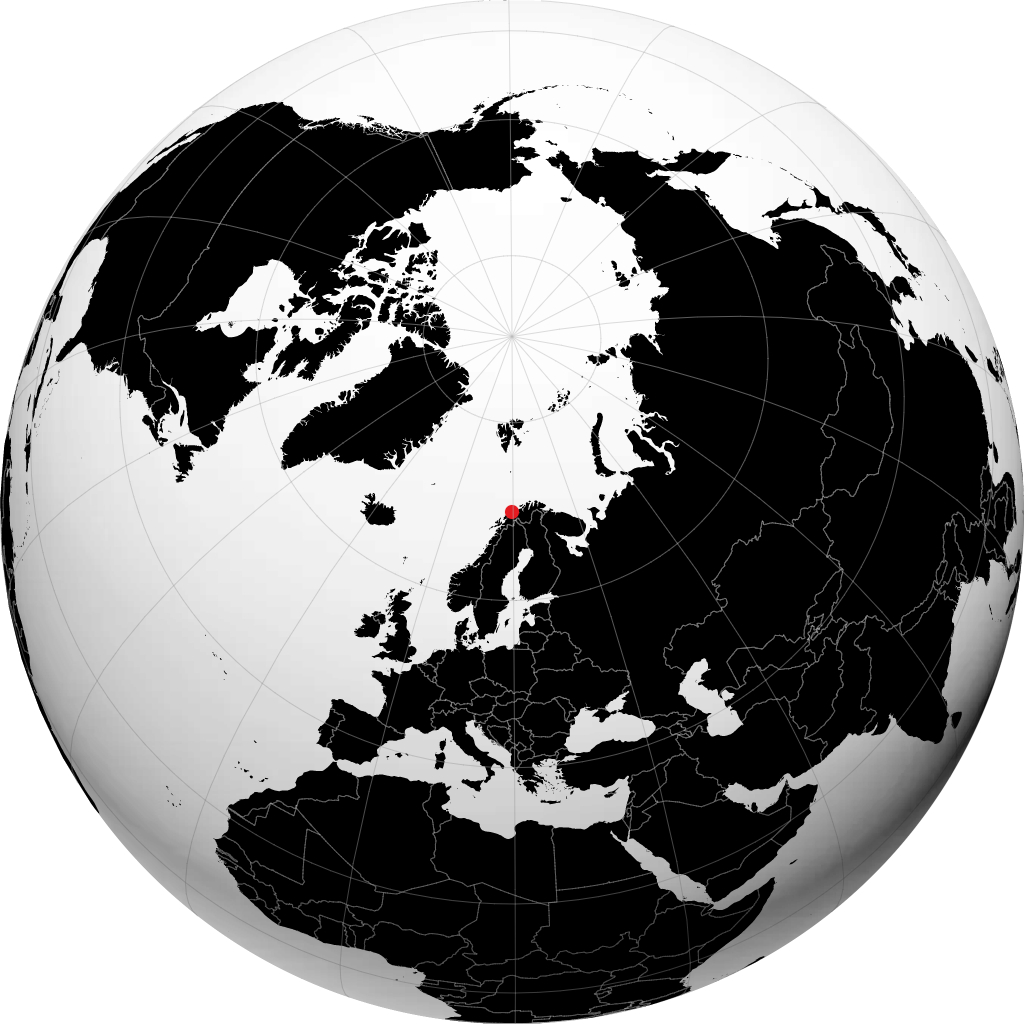 Hansnes na globusie