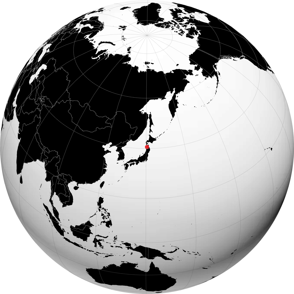 Hirosaki na globusie