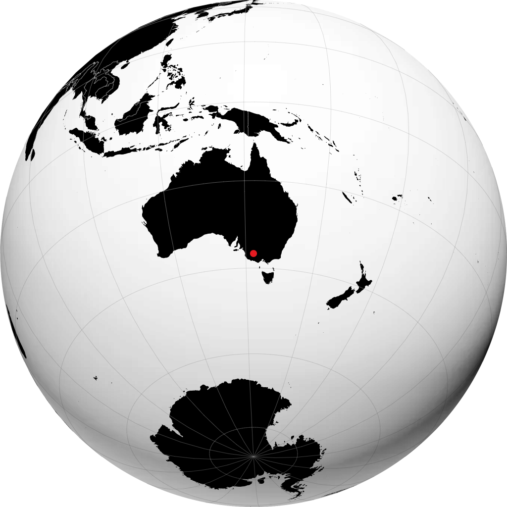Horsham na globusie
