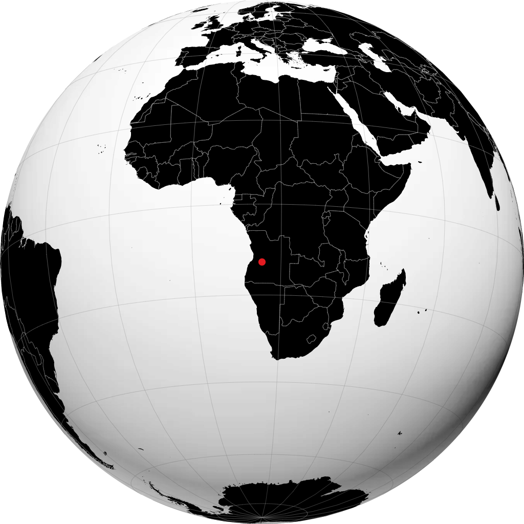 Huambo na globusie