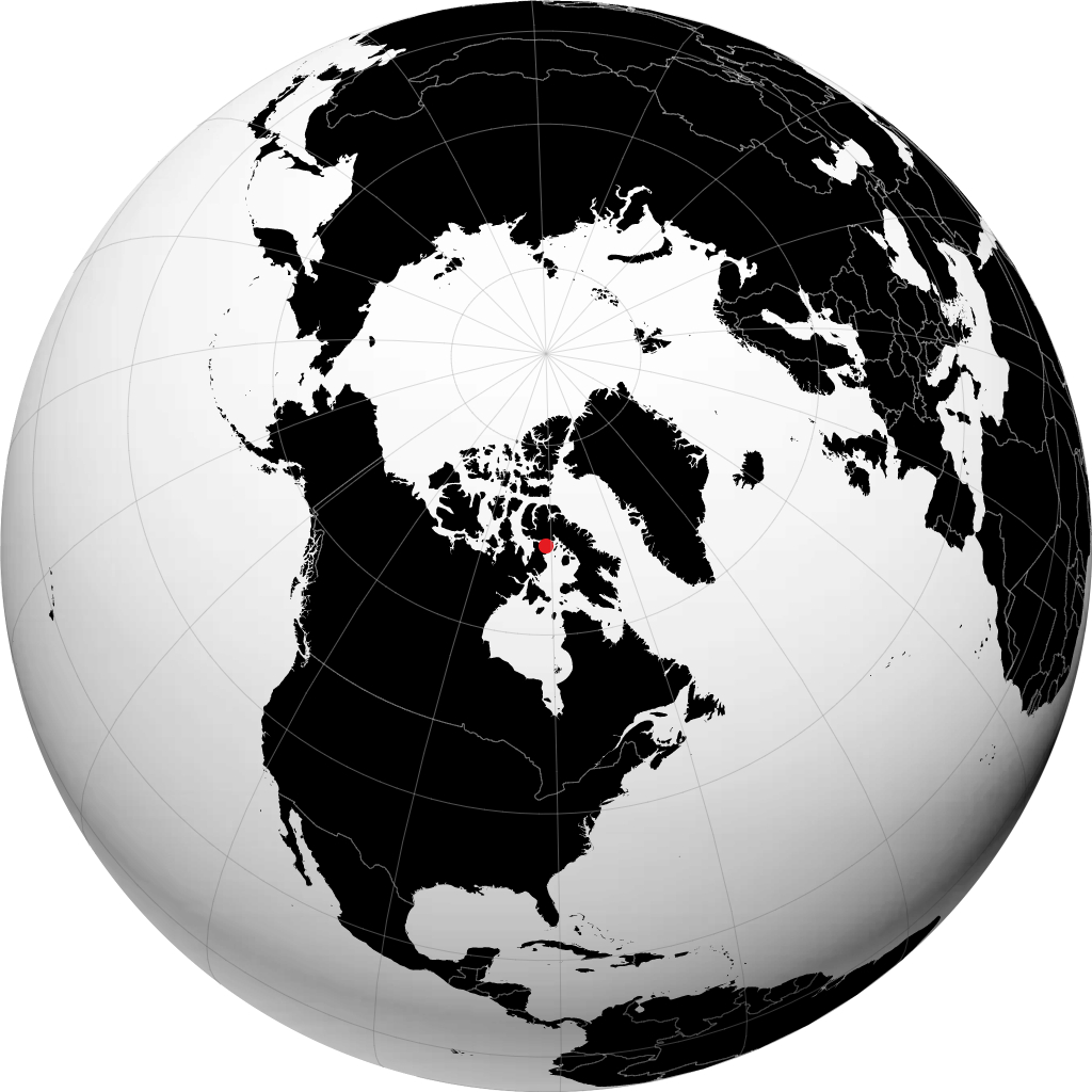 Igloolik na globusie