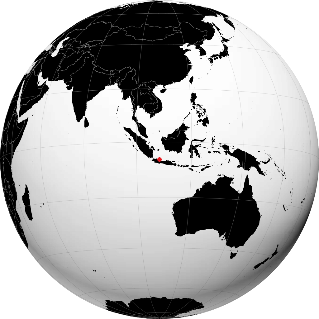 Indramayu na globusie