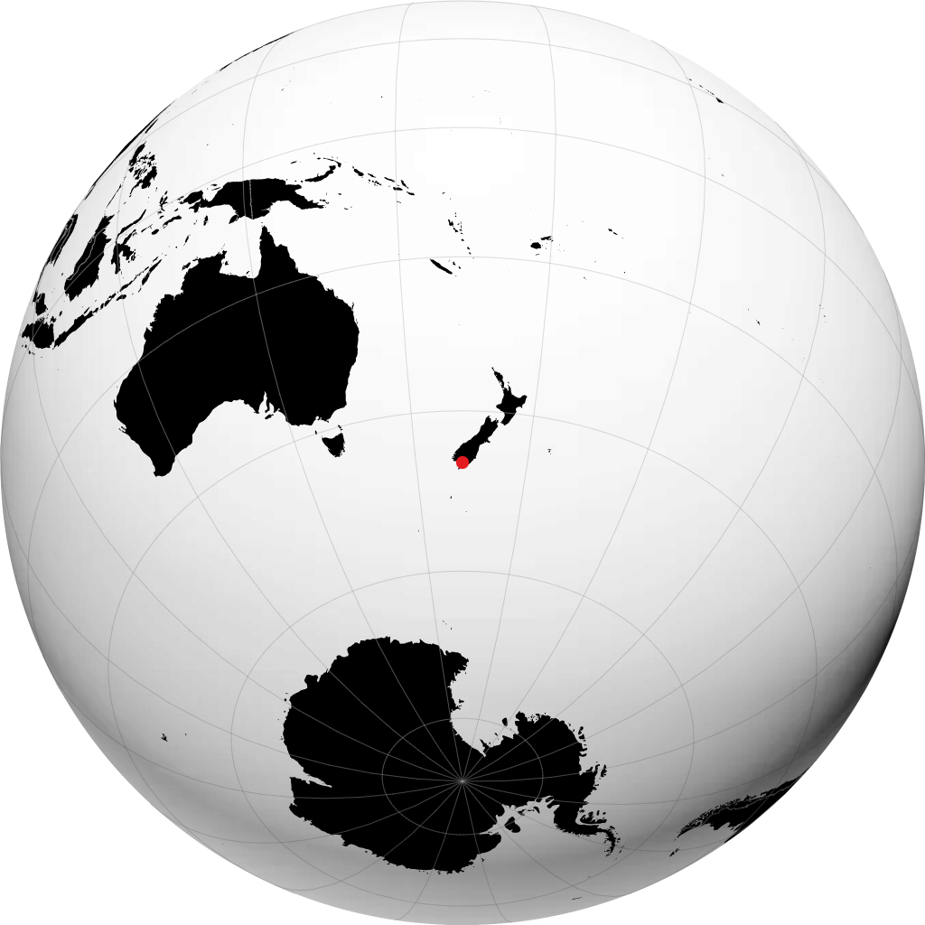 Invercargill na globusie