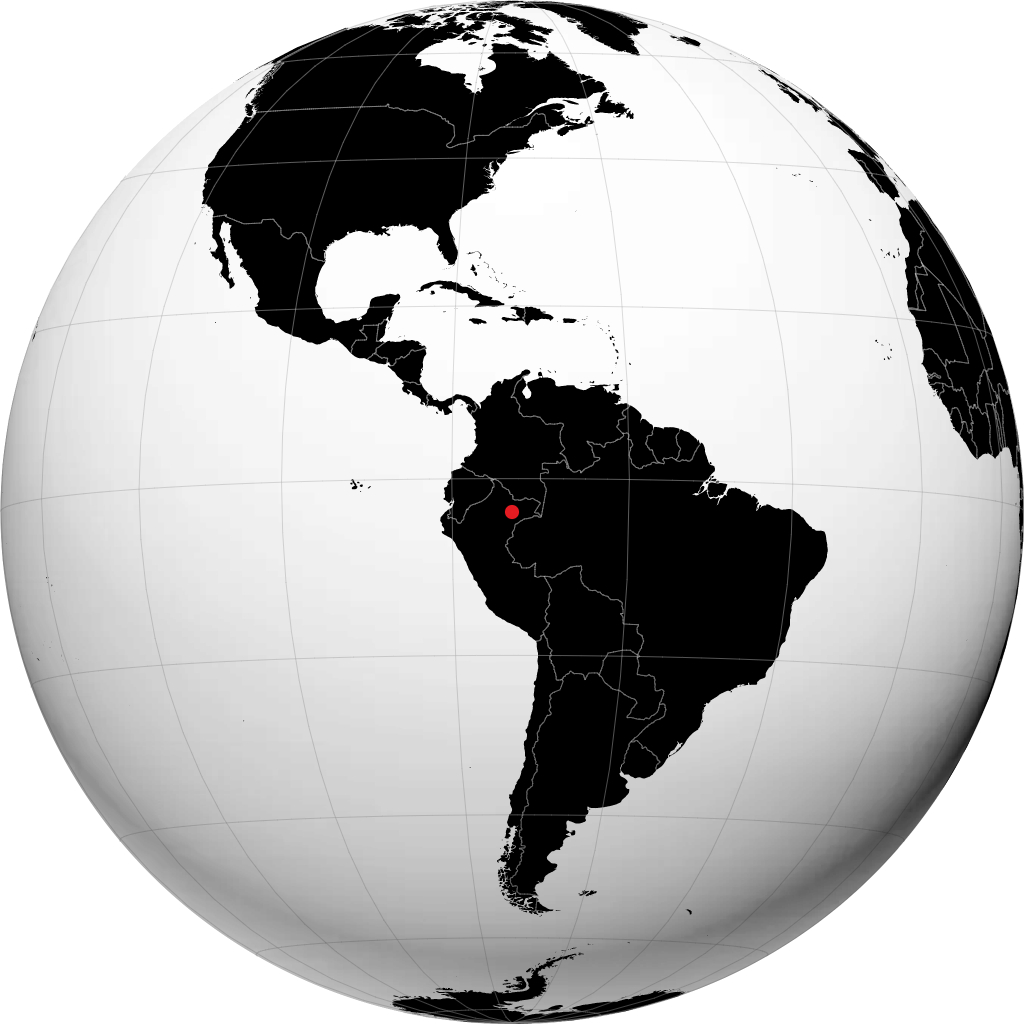 Iquitos na globusie