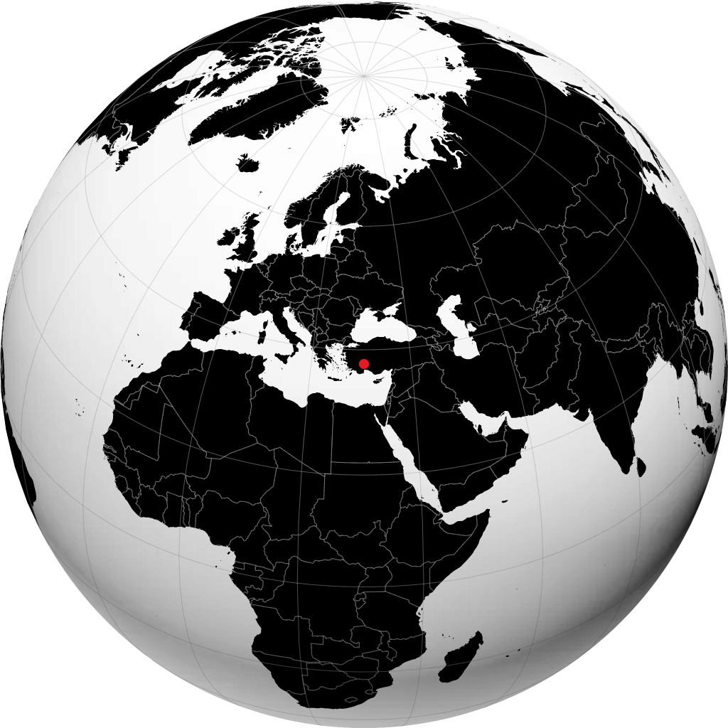 Isparta na globusie