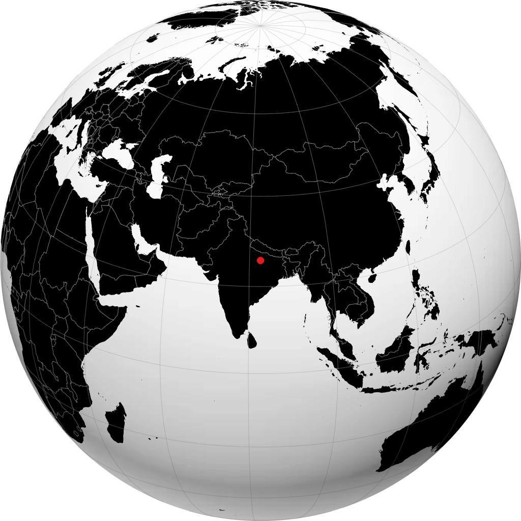 Jaunpur na globusie