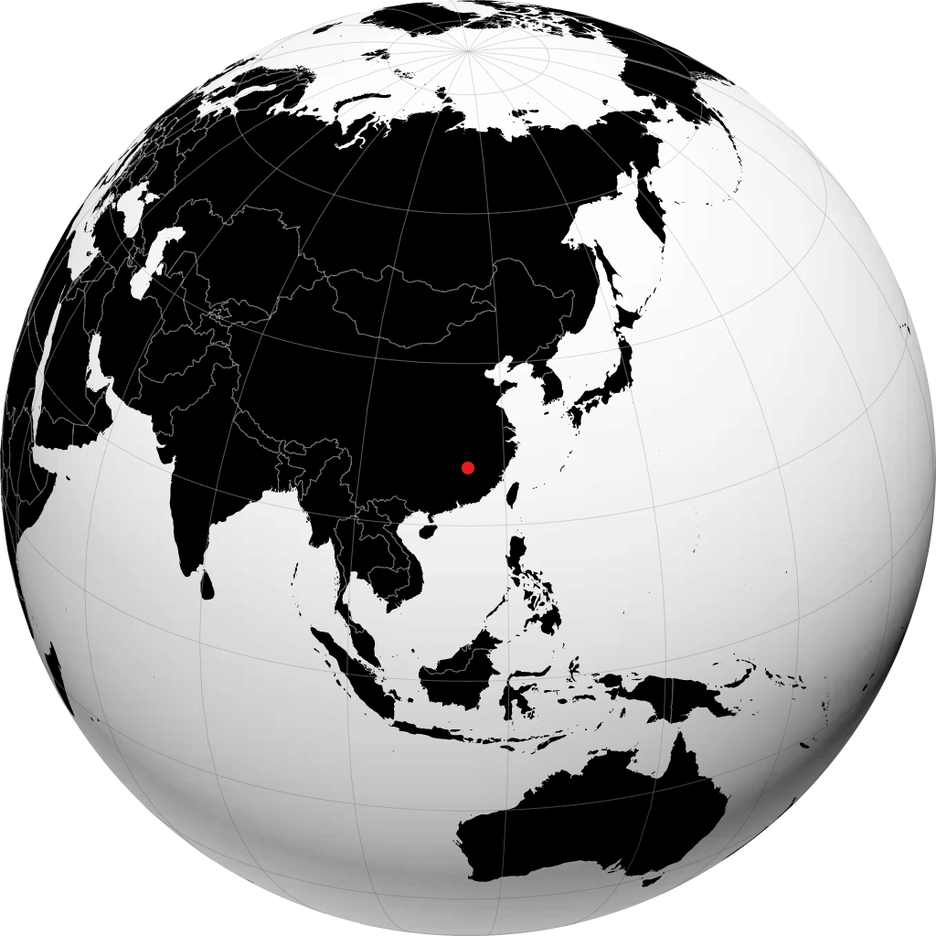 Ji’an na globusie