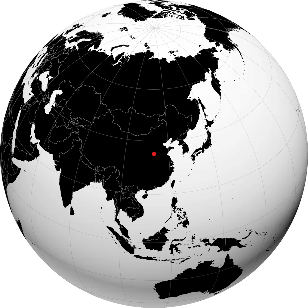 Jiaozuo na globusie