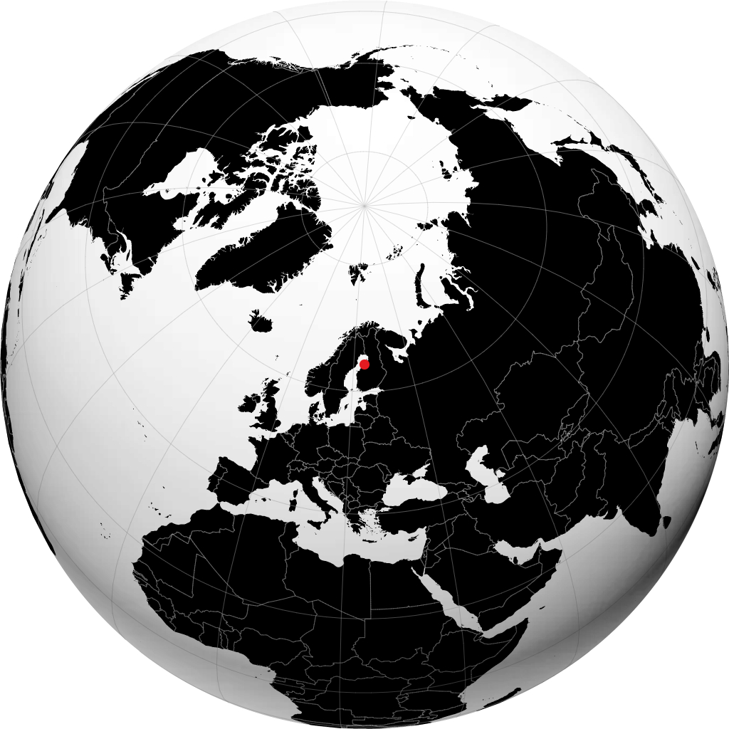 Kalajoki na globusie