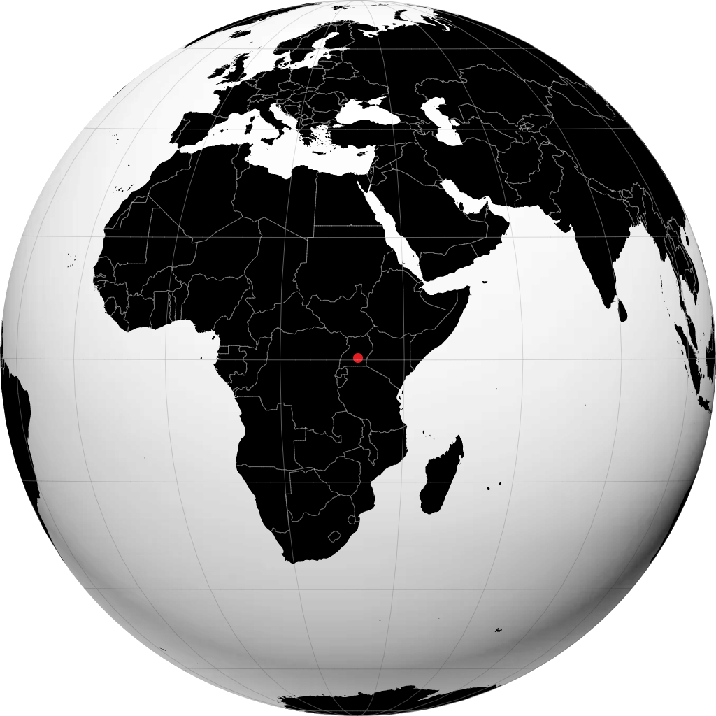 Kampala na globusie
