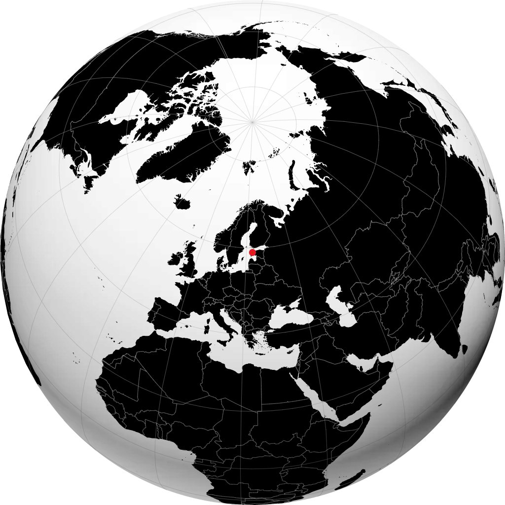 Kärdla na globusie