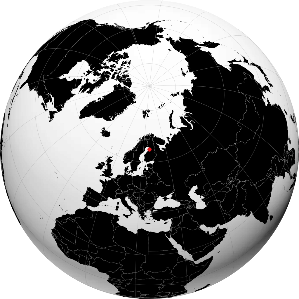 Kempele na globusie