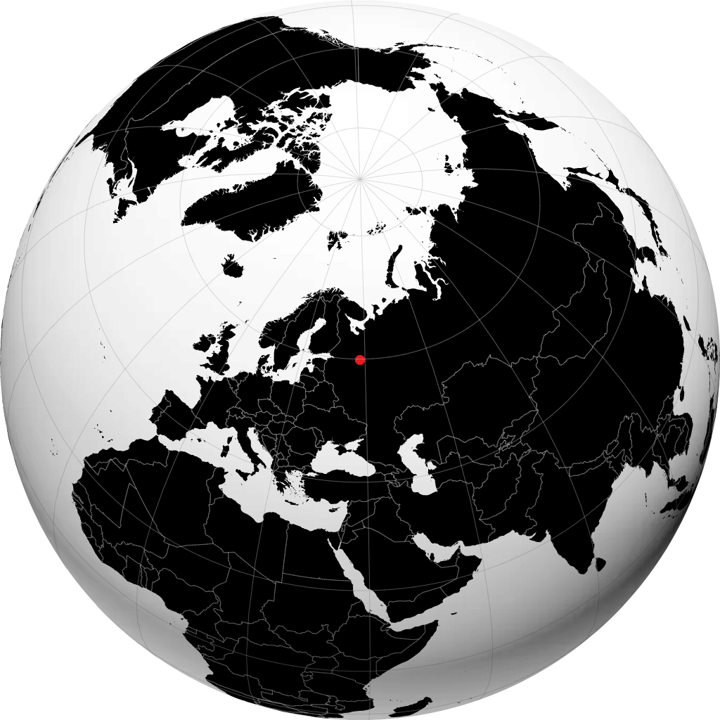Kirillow na globusie