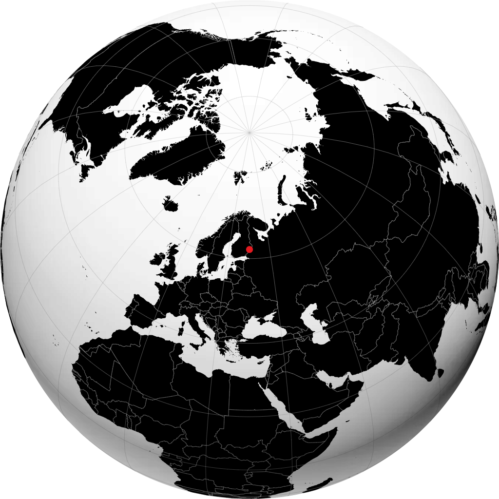 Kitee na globusie