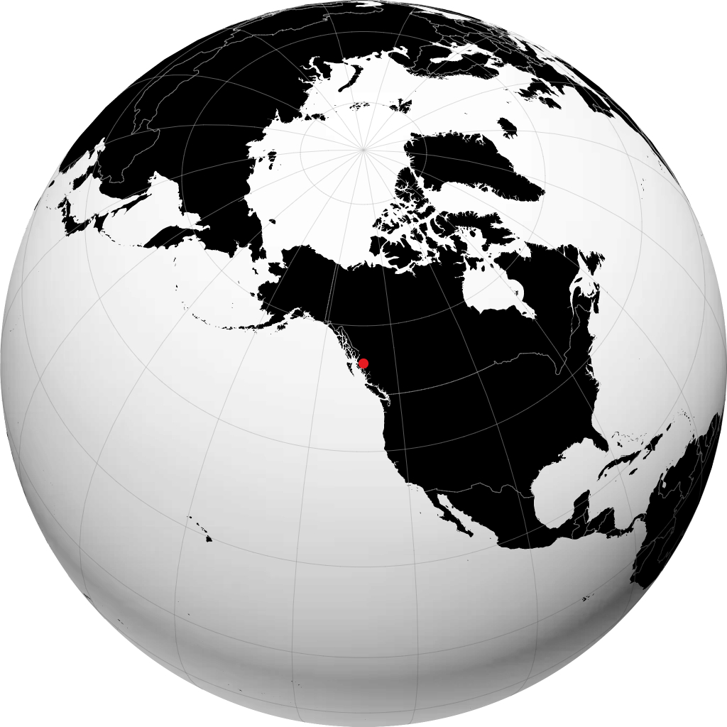 Kitimat na globusie
