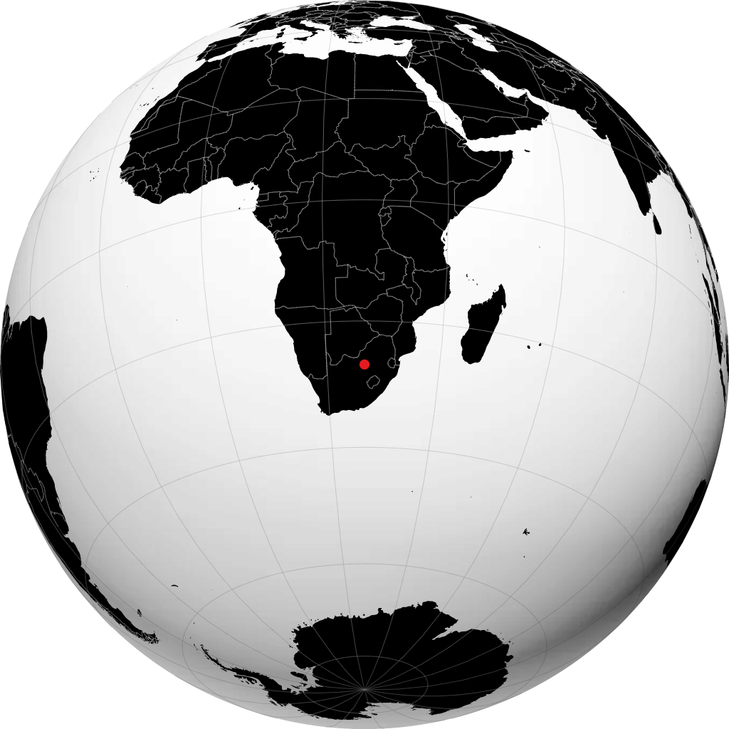 Klerksdorp na globusie
