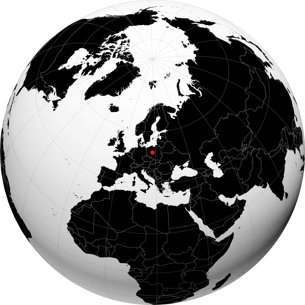Konin na globusie