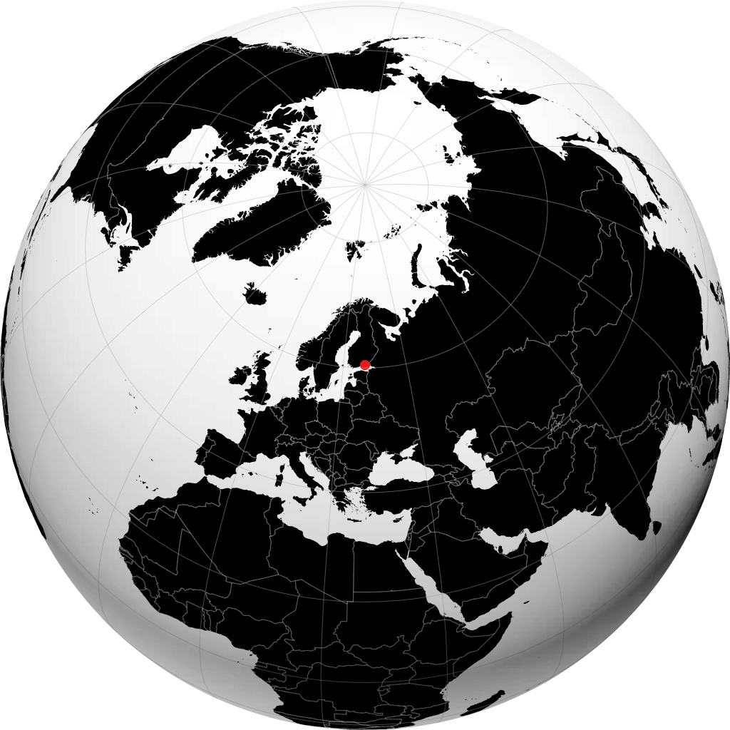 Kotka na globusie