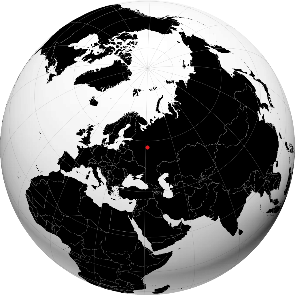 Krasnoje nad Wołgą na globusie