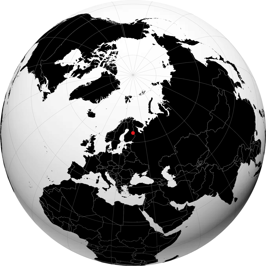 Kuhmo na globusie