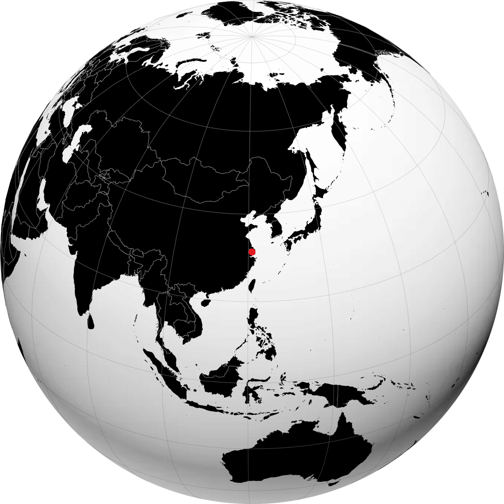 Kunshan na globusie