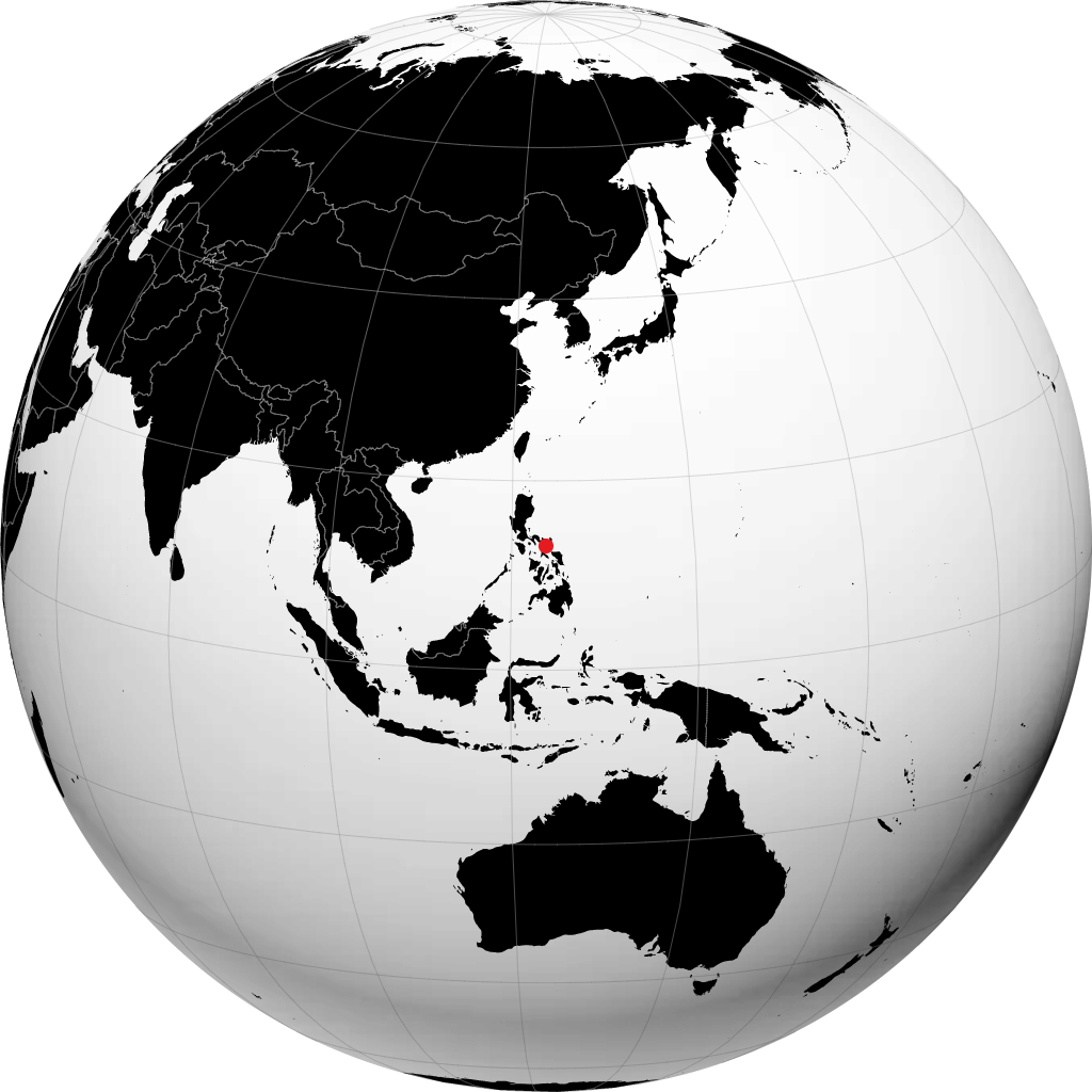 Legazpi City na globusie