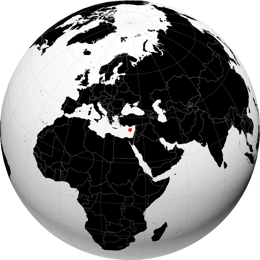 Limassol na globusie