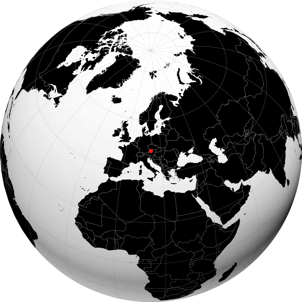 Linz na globusie