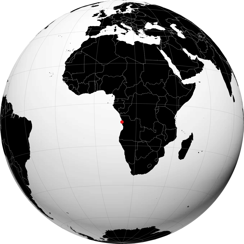 Luanda na globusie