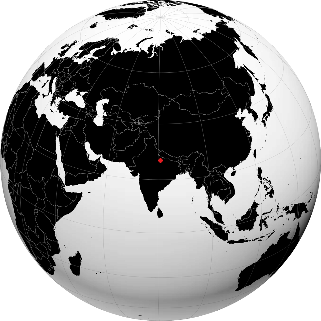 Lucknow na globusie