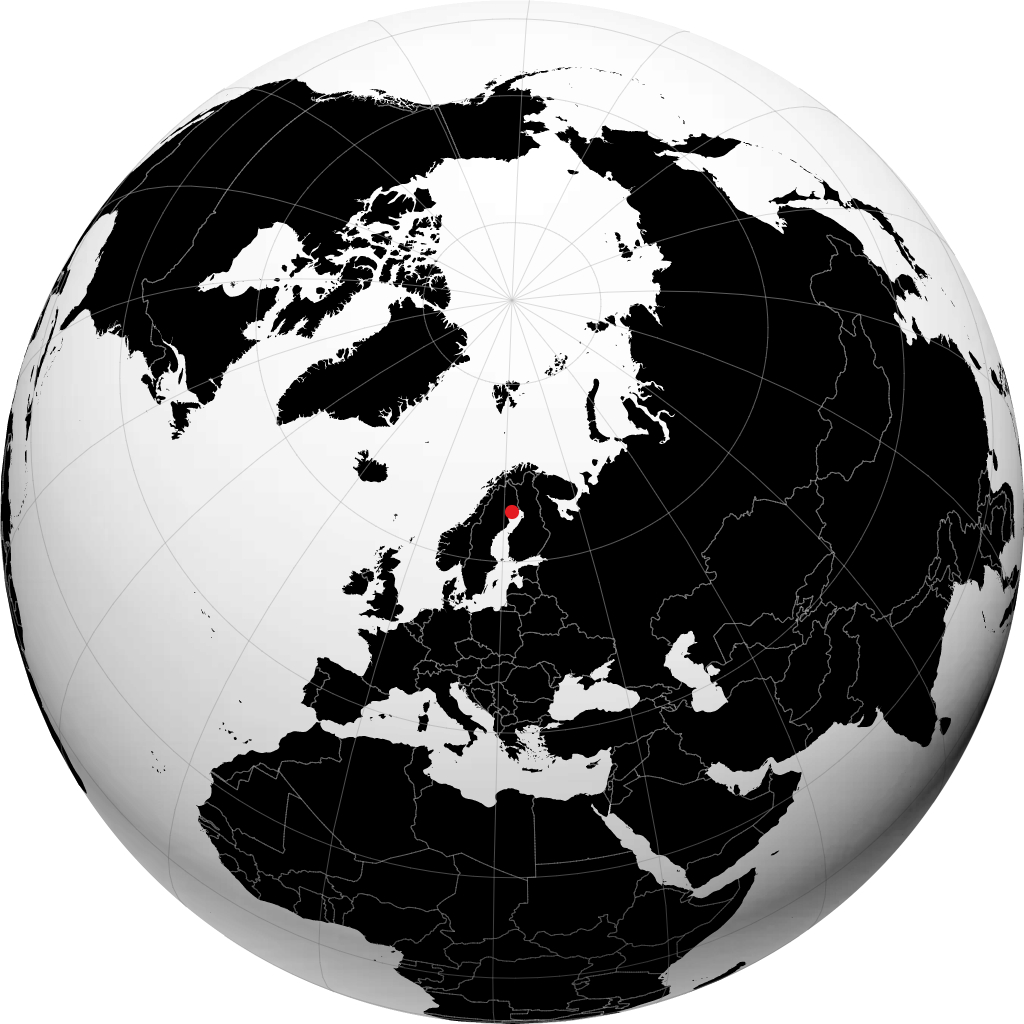 Luleå na globusie