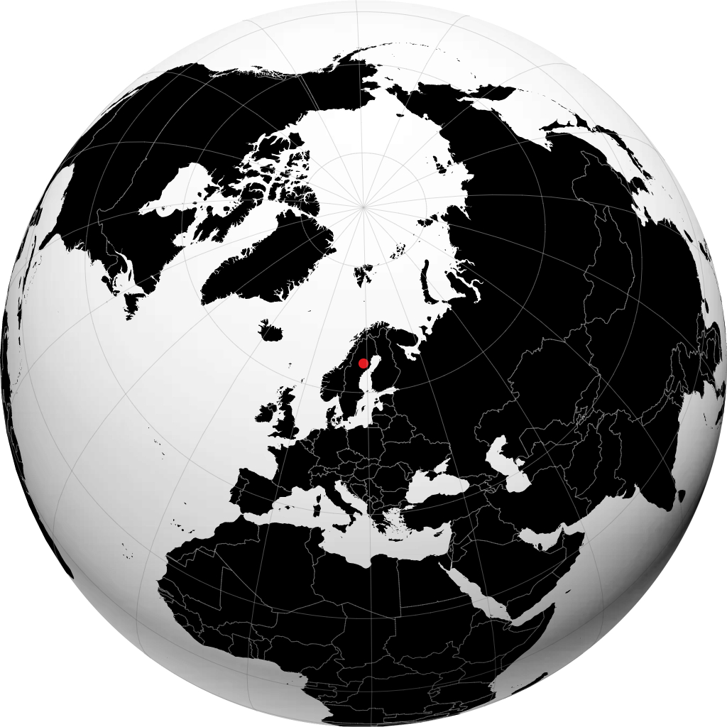 Lycksele na globusie
