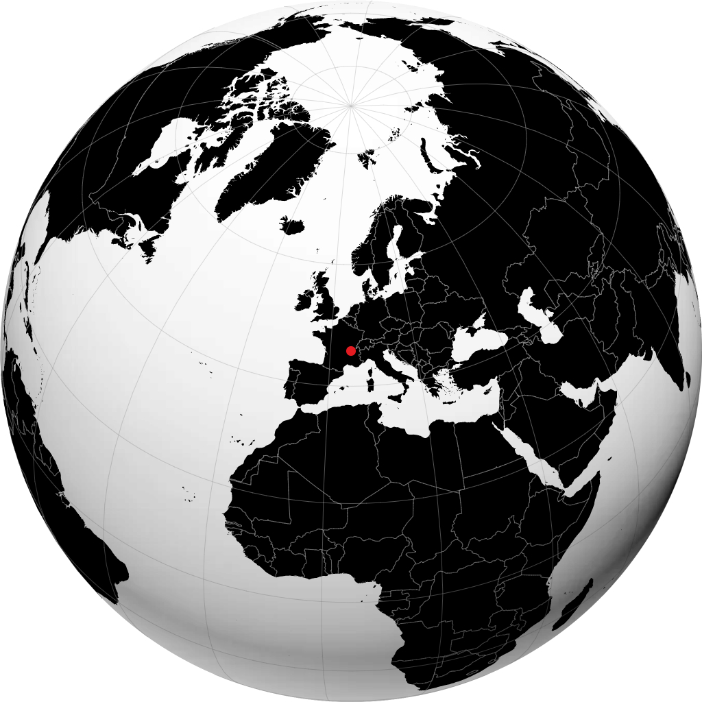 Lyon na globusie