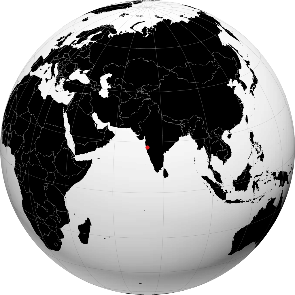 Mahabaleshwar na globusie