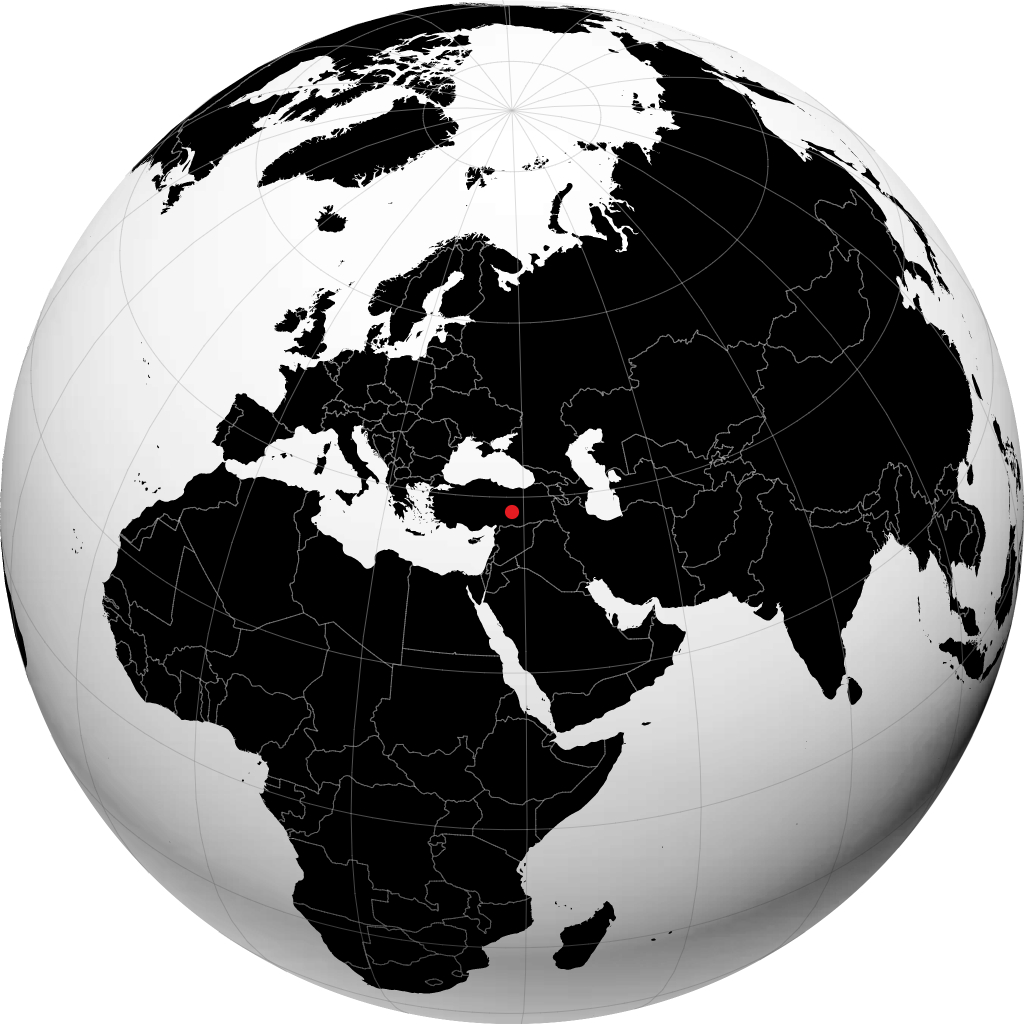 Malatya na globusie