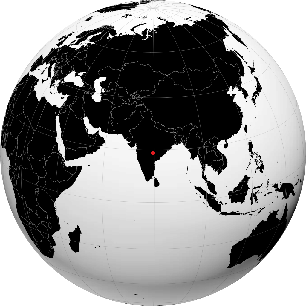 Mancherial na globusie