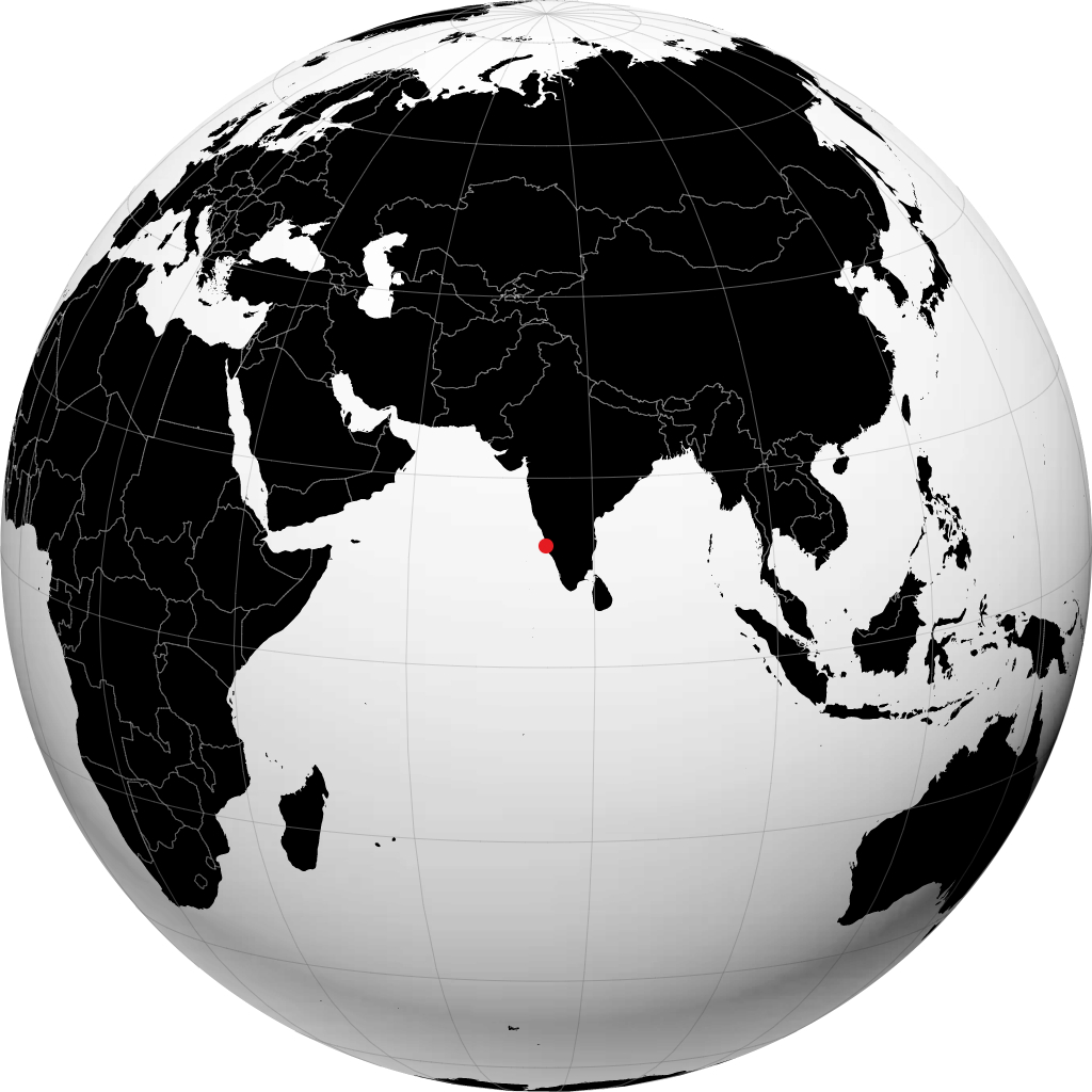 Mangalore na globusie