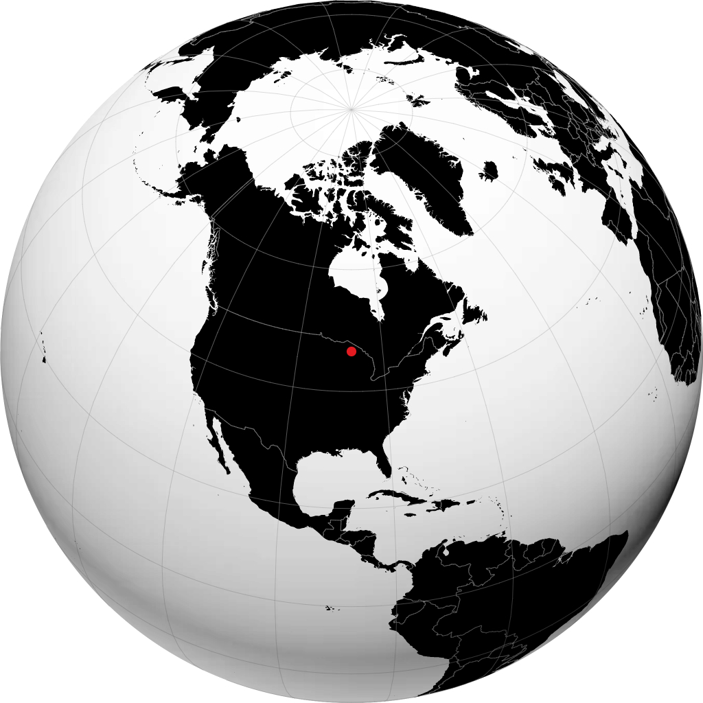 Marquette na globusie
