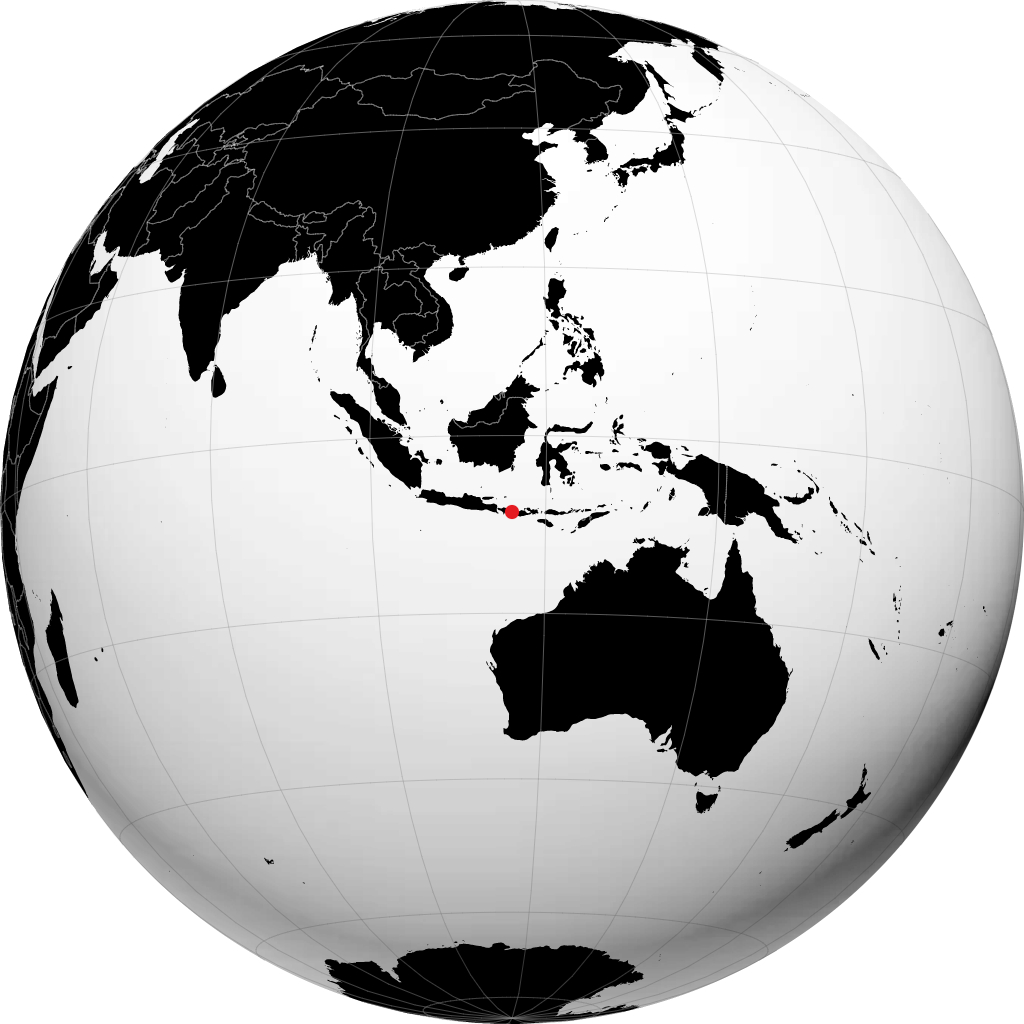 Mataram na globusie