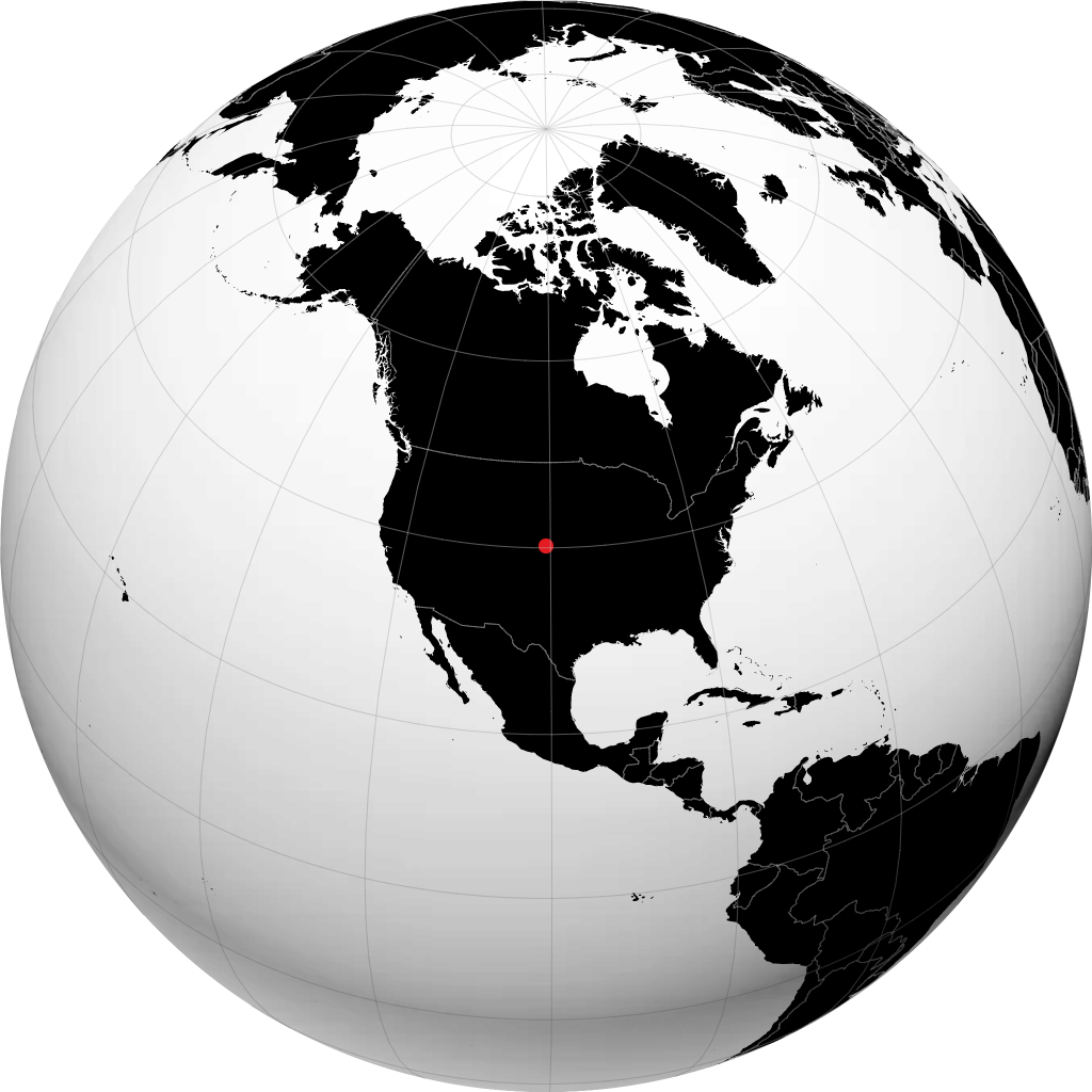 McCook na globusie