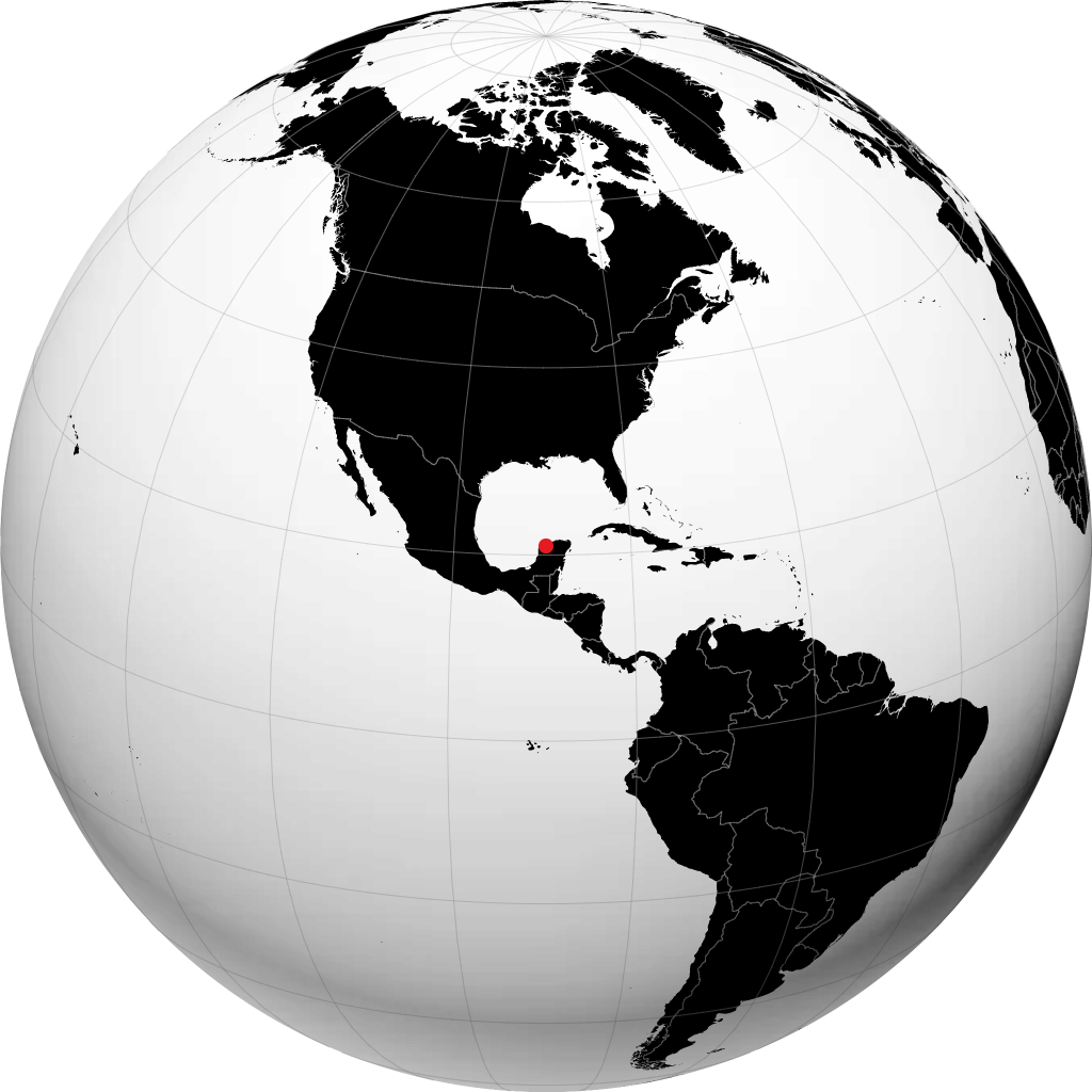 Mérida na globusie