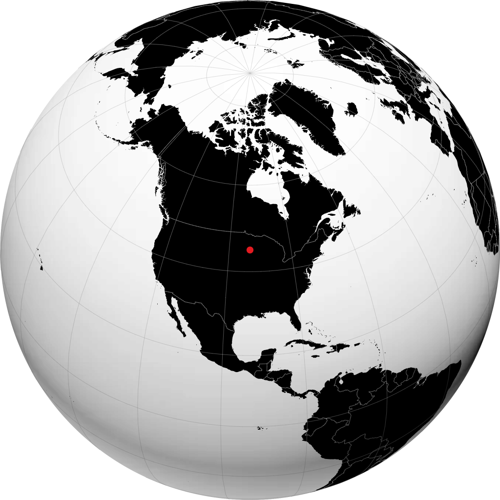 Minneapolis na globusie