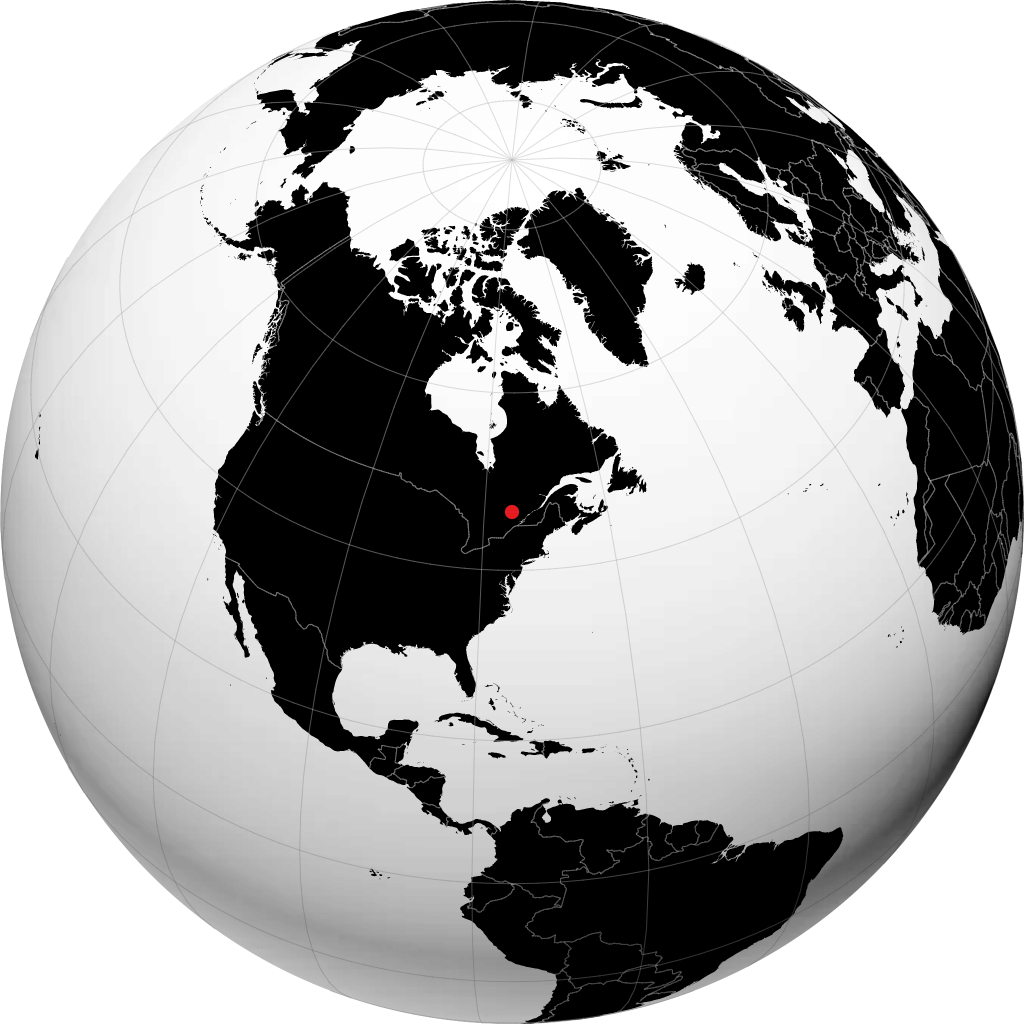 Mont-Laurier na globusie