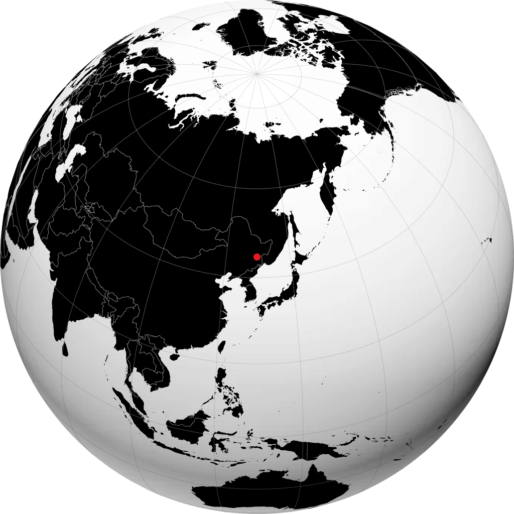 Mudanjiang na globusie