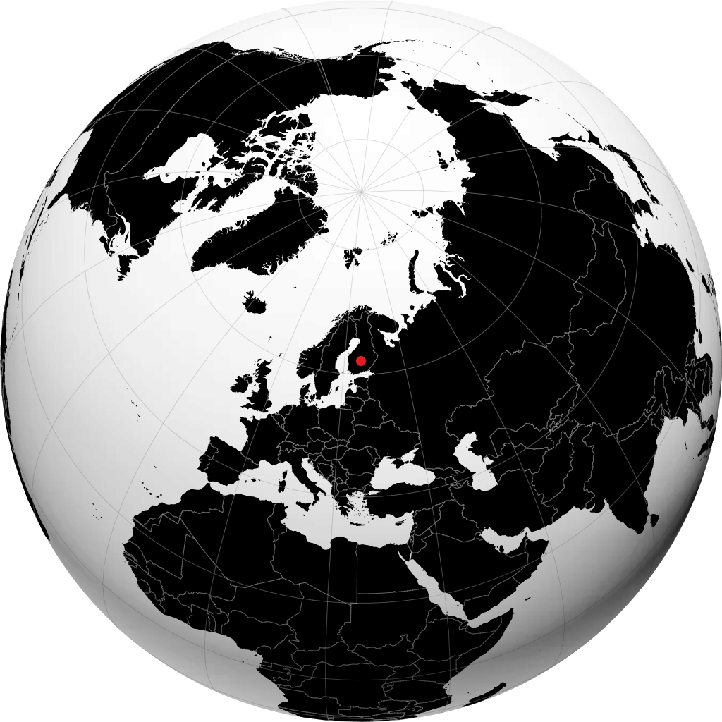 Muurame na globusie